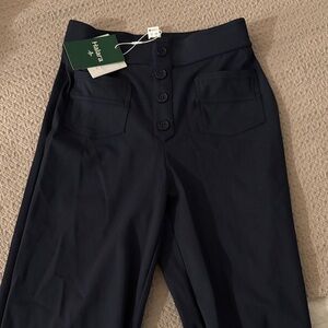 HALARA Dark Blue Casual Pants